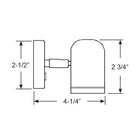 Scandvik LED 304 Stainless Steel LED Reading Light  830V 19053P