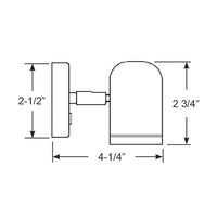 Scandvik LED 304 Stainless Steel LED Reading Light  830V 19053P