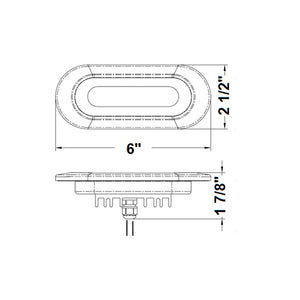Scandvik Flush Mount Spreader Light  1030V  White 41343P