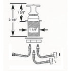 Scandvik THandle Shower Mixer Control 10617P