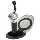 Scandvik Black  SS Recessed Transom Shower HandleHose  VerticalHorizontal Mount  6 Hose 12124P