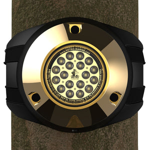 Metro Marine HighOutput Piling Mount Underwater Light wIntelligent Monochromatic LEDs  White 90 Beam FPMR1W390
