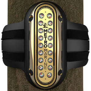 Metro Marine HighOutput Vertical Piling Mount Light wIntelligent Full Spectrum LEDs  RGBW 90 Beam FPME1VFS90