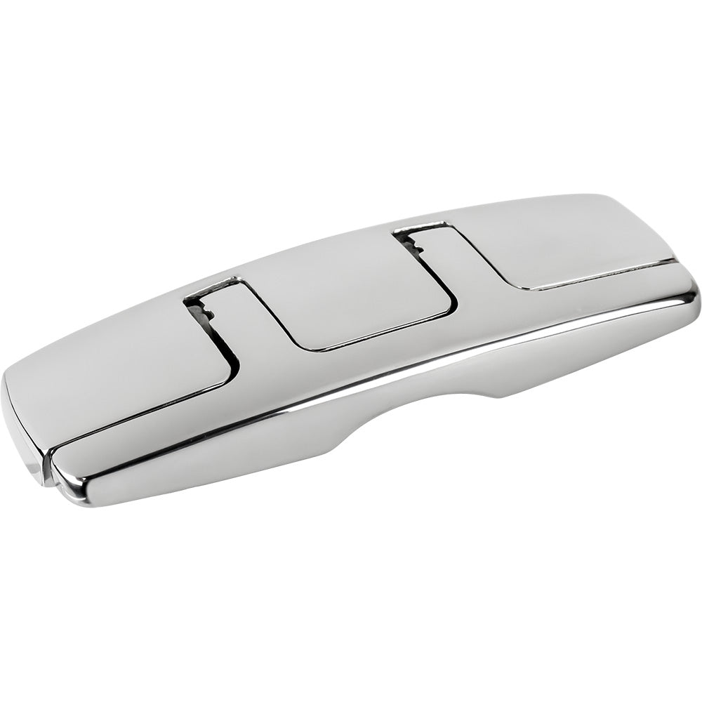 SeaDog 6 Rectangle SS Folding Cleat wHex Bolts 0411361