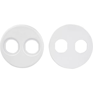 SeaDog 4 Gauge Power Socket Adapter Mounting Plate  White 4261041