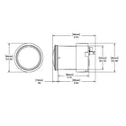Ritchie X23WW RitchieSport Compass  Dash Mount  WhiteBlack X23WW
