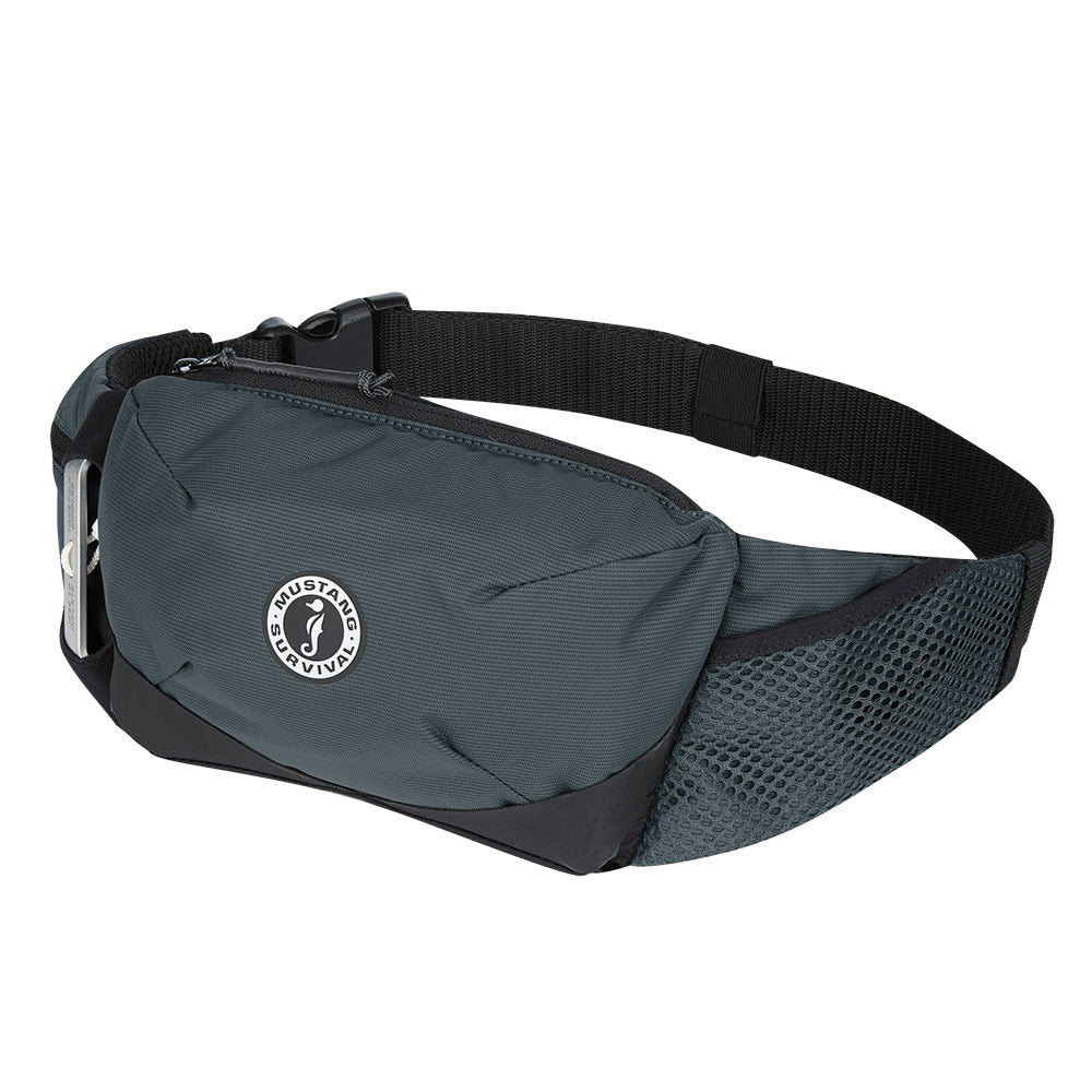 Mustang Essentialist Manual Inflatable Belt Pack  Admiral Grey MD38001910202
