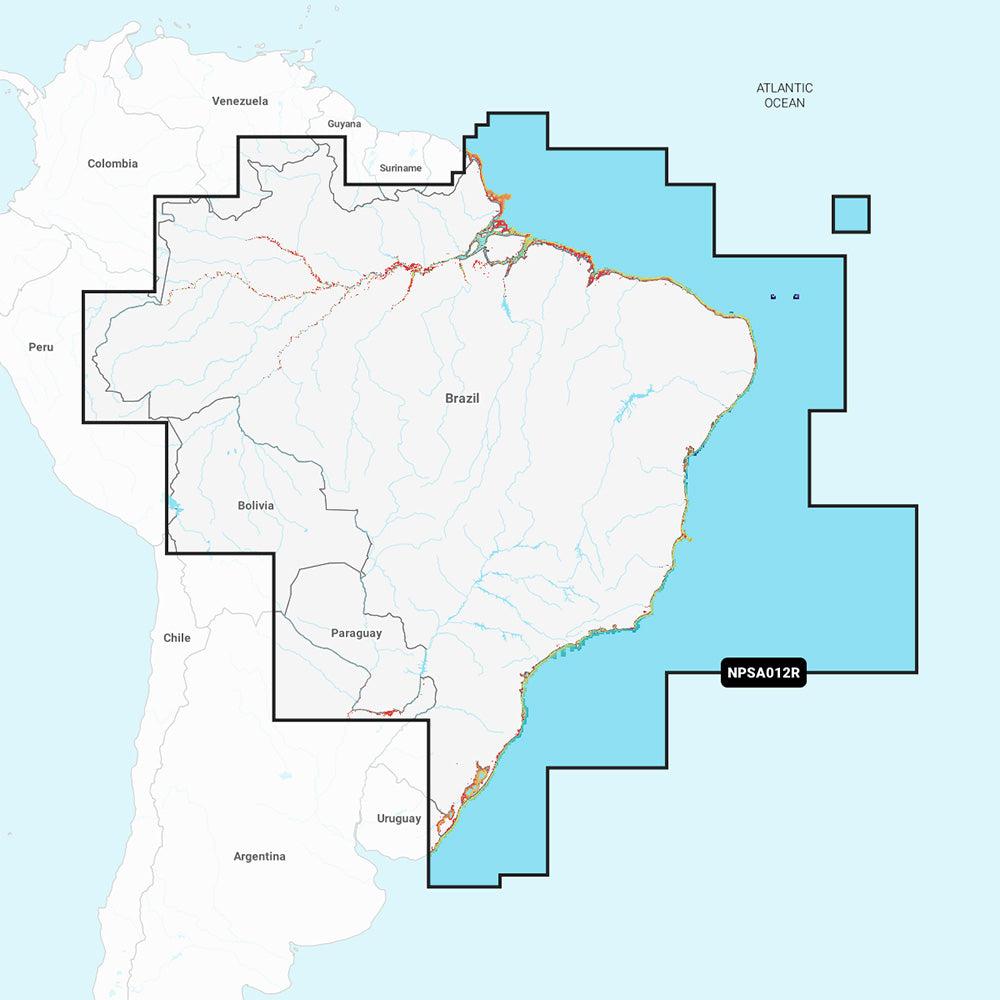 Navionics Platinum NPSA012R  Brazil 010C146140