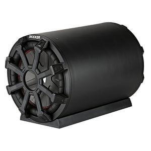 KICKER TB10 10 WeatherProof Subwoofer Enclosure wPassive Radiator  4Ohm 46CWTB104