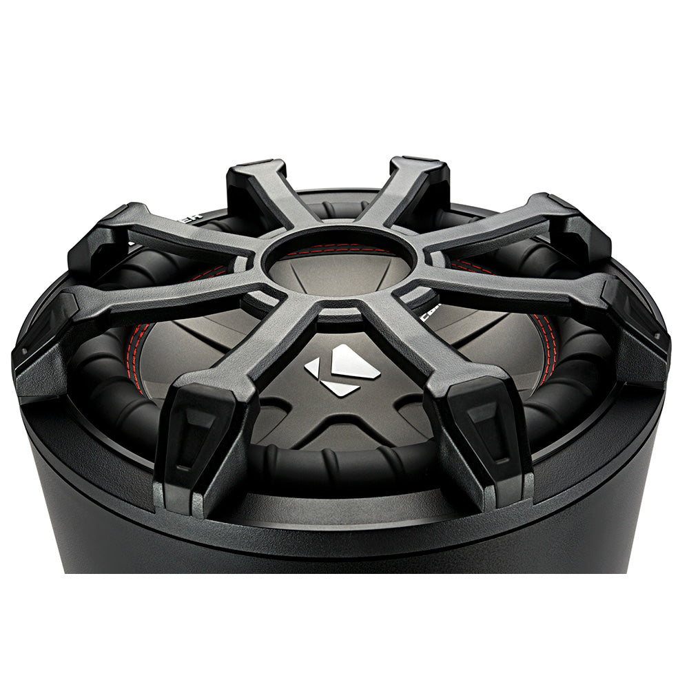 KICKER TB8 8 WeatherProof Subwoofer Enclosure wPassive Radiator  4Ohm 46CWTB84
