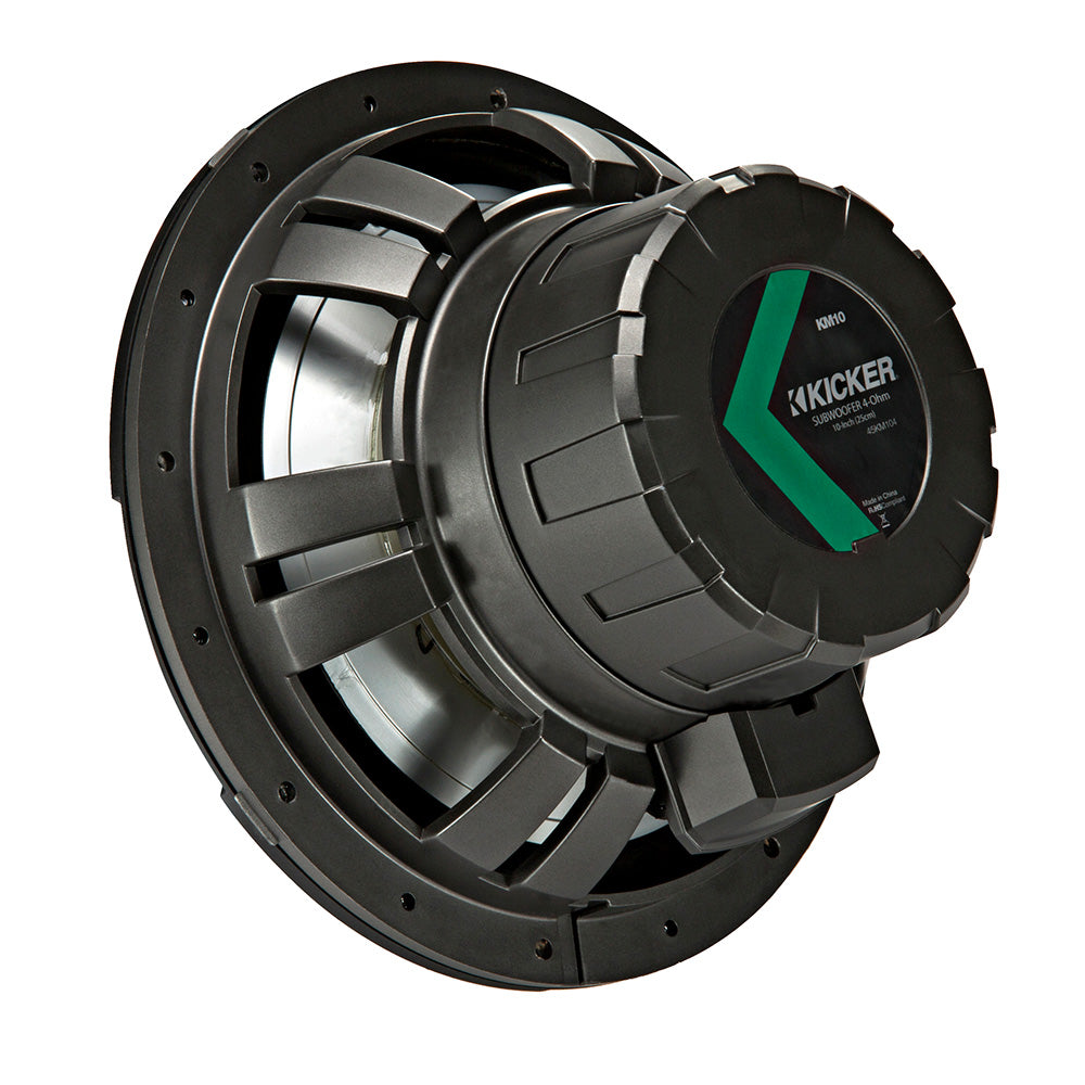 KICKER KM10 10 WeatherProof Subwoofer fEnclosures  2Ohm 45KM102