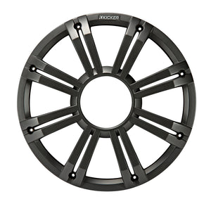 KICKER KMG10 10 Grille fKM10  KMF10 Subwoofers  Charcoal LED Lighting 45KMG10C