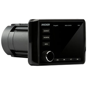 KICKER KMC5 WeatherResistant GaugeStyle Media Center wBluetooth 46KMC5