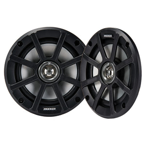 KICKER PSC65 65 Powersports WeatherProof Coaxial Speakers  2Ohm Black 51PSC652