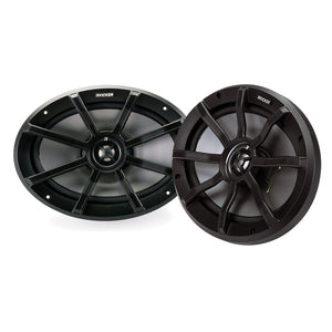 KICKER PS69 6x9 Powersports WeatherProof Coaxial Speakers  4Ohm Black 40PS694