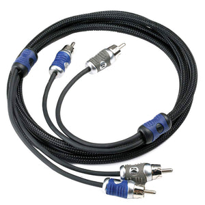 KICKER QSeries 2Channel RCA Interconnect  6M 46QI26