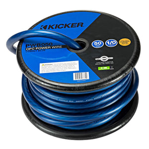 KICKER PWB050 50 10AWG Power Wire  Blue 46PWB050