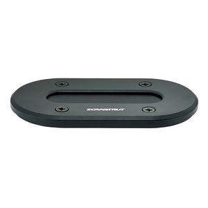 Scanstrut Black Anodized Aluminum LowProfile Multi Cable Seal fCables Up to 15mm DSLPMULTIBLK