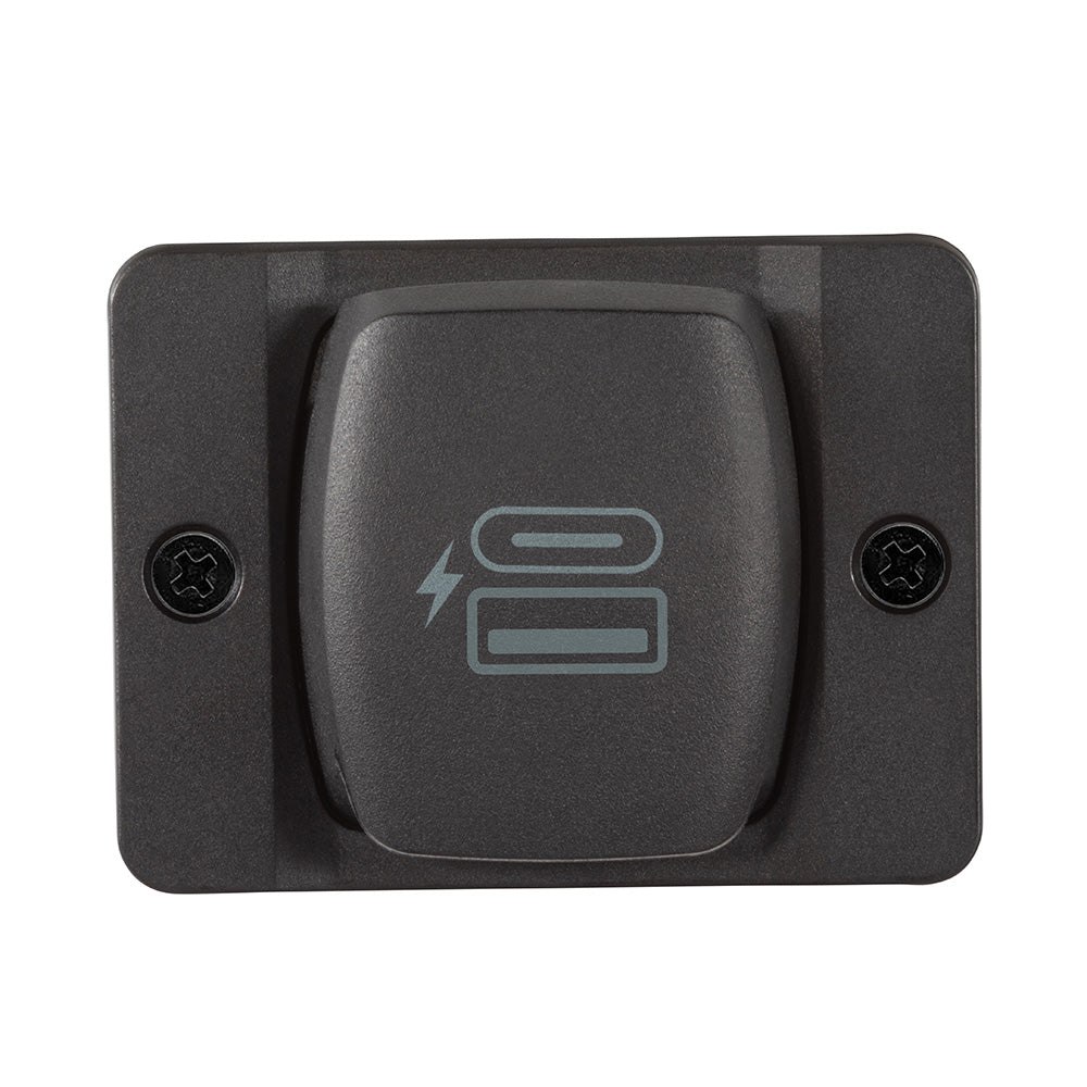 Scanstrut Flip Pro Plus Fast Charge USBA  USBC Socket SCUSBF4