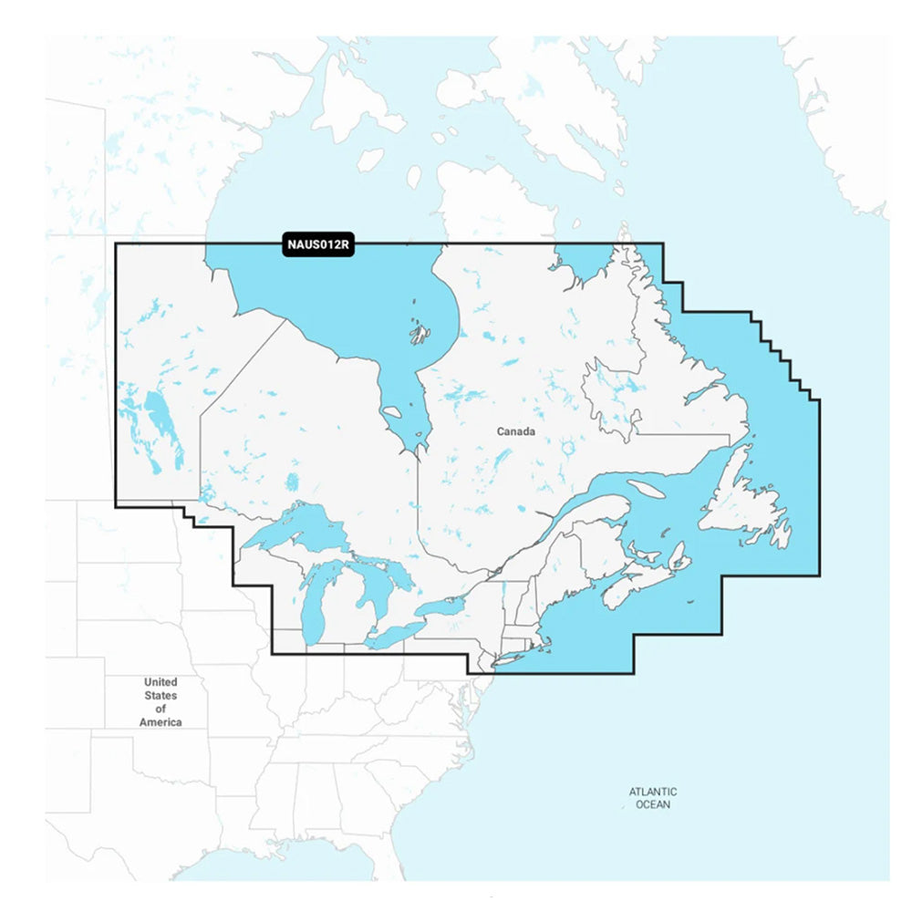 Navionics NAUS012R  Canada East  Great Lakes  Navionics 010C146630