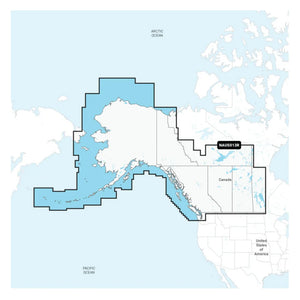 Navionics NAUS013R  Canada West  Alaska  Navionics 010C146730