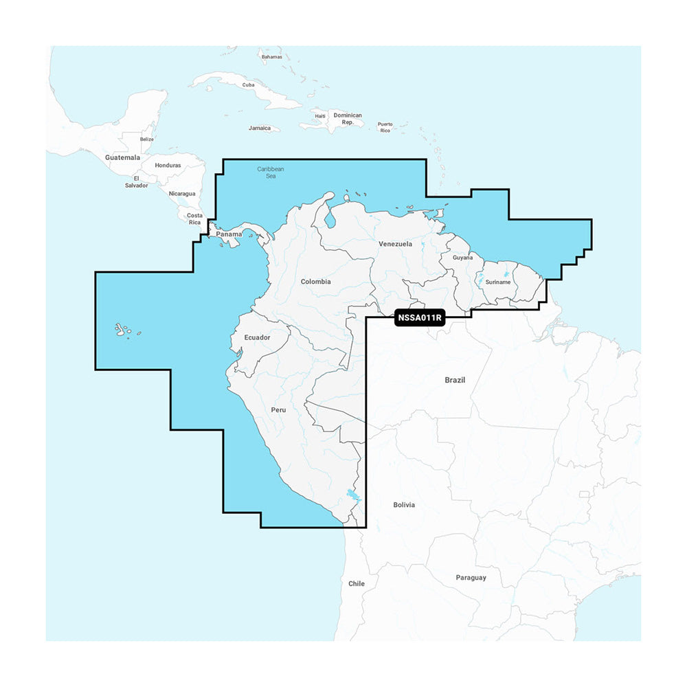 Garmin Navionics NSSA011R South America North 010C145220