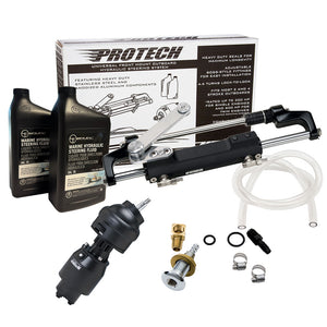 Uflex PROTECH 21 Front Mount Tilt OB Hydraulic System  Includes UP28T Helm Pump Oil UC128TS2 Cylinder  X52 Tilt  No