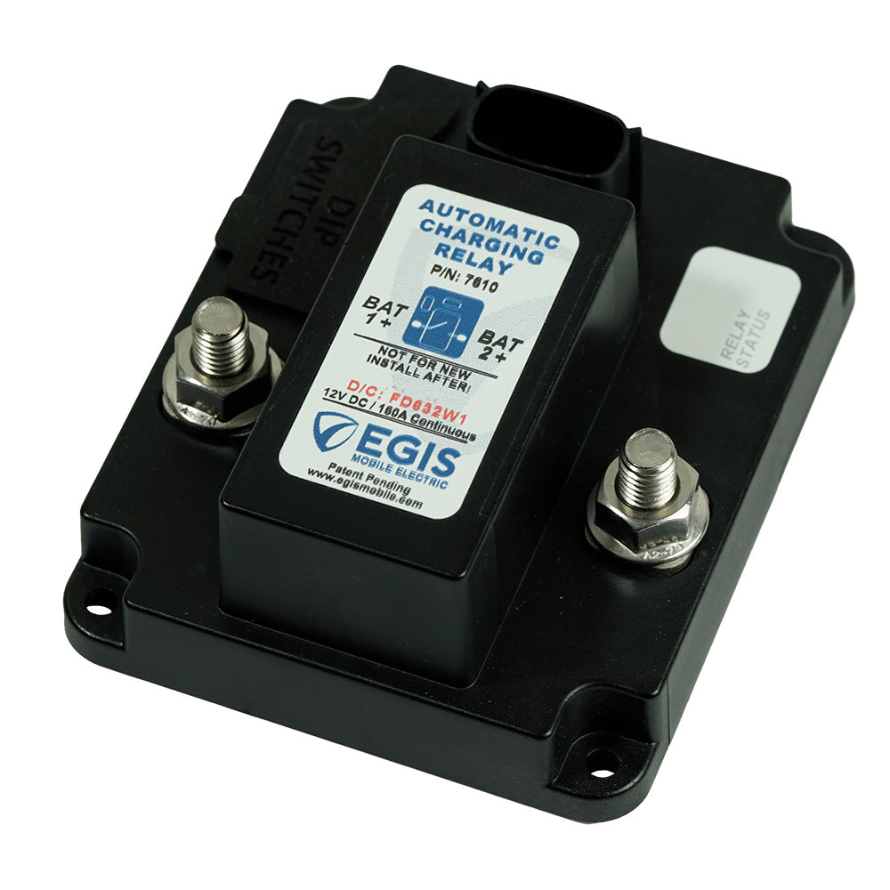 Egis Programmable Automatic Charging Relay ACR 160A 12V 7610