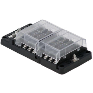 Egis RT Fuse Block 12 Position wGround  LED Indication 8026
