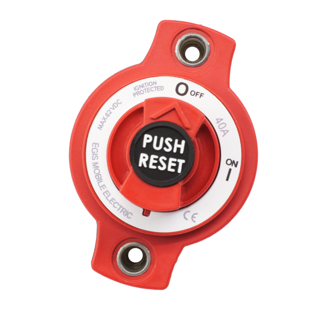 Egis 40A Panel Mount Mini Circuit Breaker 470140