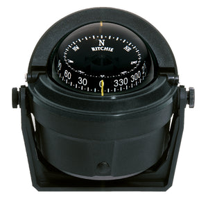 Ritchie B81 Voyager Compass  Bracket Mount  Black B81
