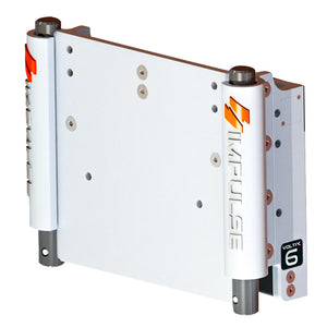 IMPULSE XL 6 Set Back Electric Jack Plate wStandard Control  White Cerakote 75053W