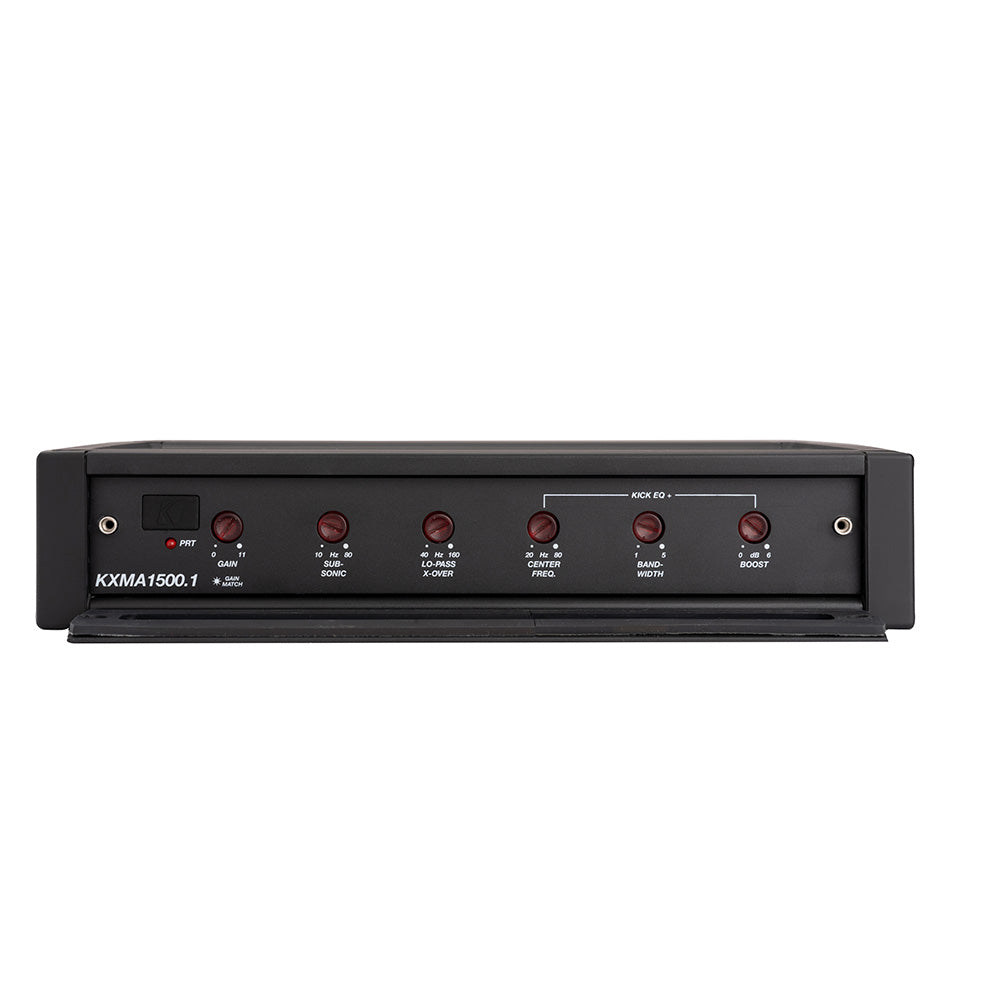 KICKER KXMA15001 1500W Mono Class D Subwoofer Amplifier 51KXMA15001