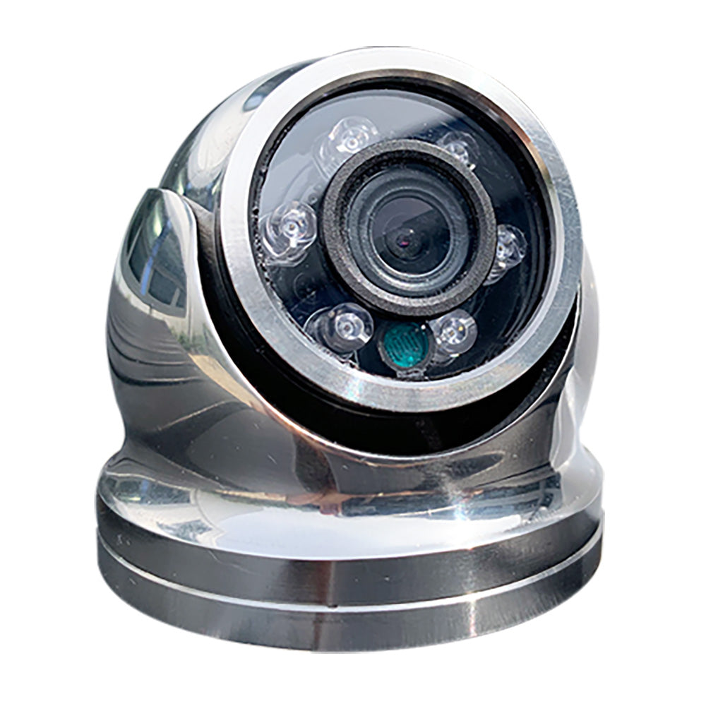 Iris HiResolution Analog Mini Dome Camera  316 Stainless Steel  CVBS  TVI  36 IRISS06036