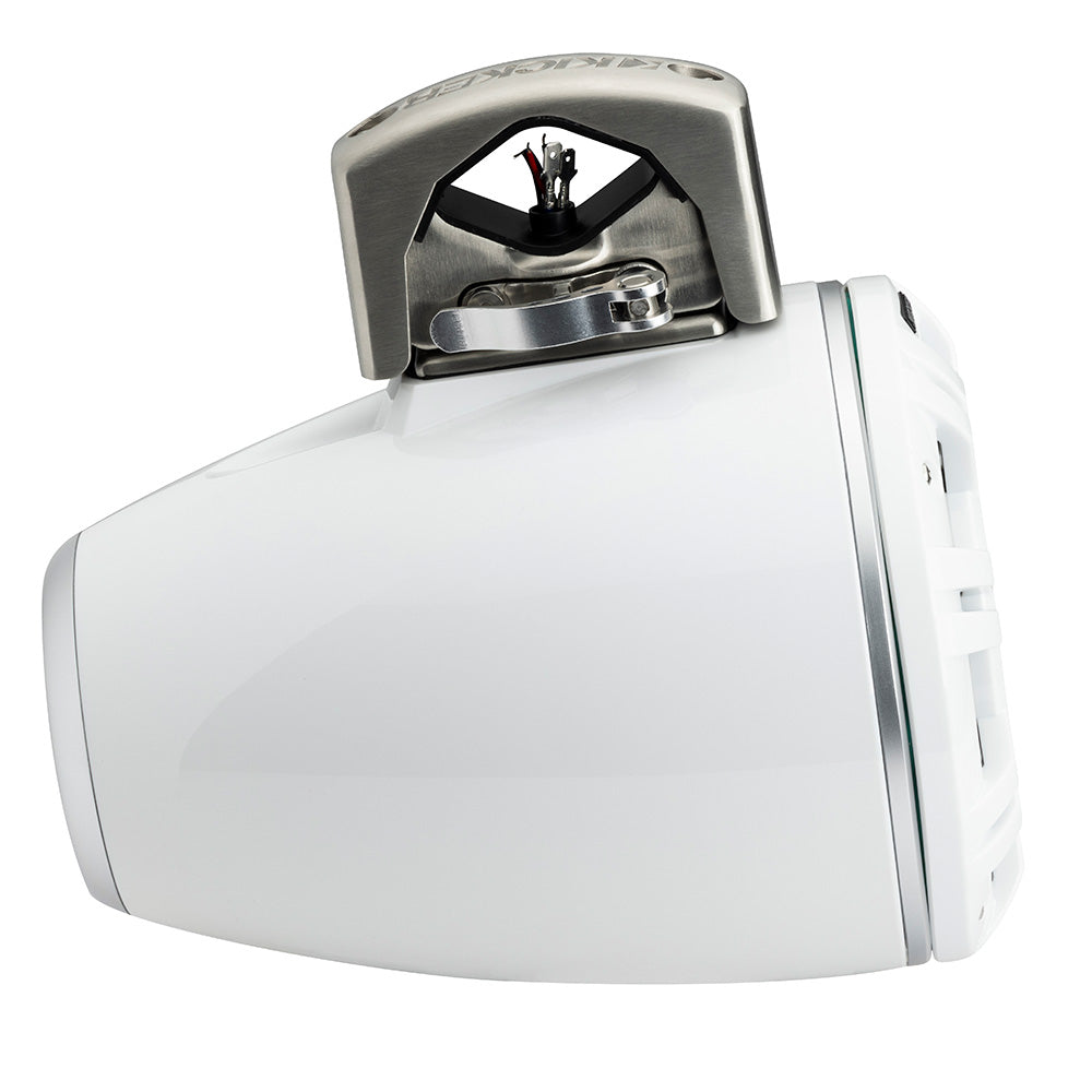 KICKER KMTCXL8 8 LED Horn Loaded Compression Driver Tower System  White 51KMTCXL8W
