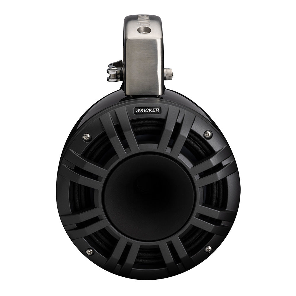 KICKER KMTCXL8 8 LED Horn Loaded Compression Driver Tower System  Black 51KMTCXL8