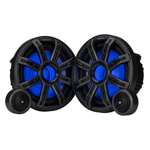 KICKER 8 Premium Marine Component Speakers  4Ohm 51MSS8