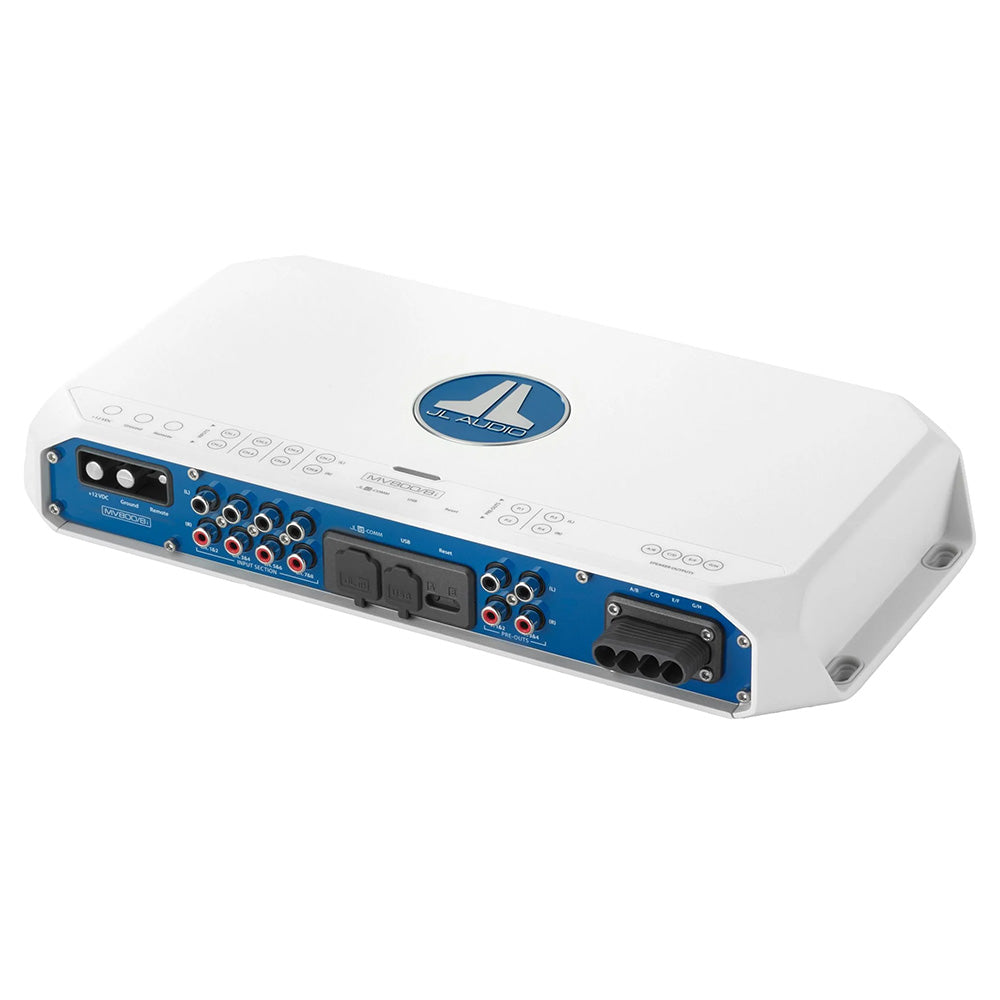 JL Audio MVI Series 800w 8 Channel Amplifier wIntegrated DSP  MV8008i 0100333900