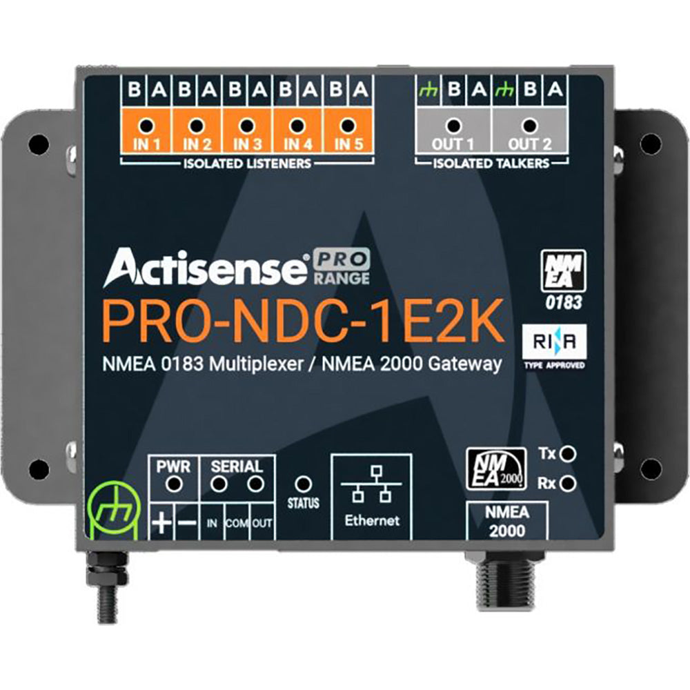 Actisense Intelligent Type Approved NMEA 0183 MultiplexerNMEA 2000 Gateway PRONDC1E2K