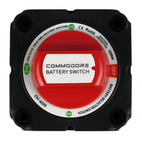 Commodore 4Position Compact Dual Battery Selector Switch CM402S
