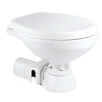 Commodore Electric Marine Toilet  Rear Macerator  Regular Size CM1RMT