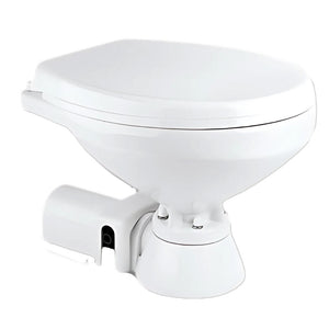 Commodore Electric Marine Toilet  Rear Macerator  Regular Size CM1RMT