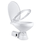 Commodore Electric Marine Toilet  Rear Macerator  Regular Size CM1RMT