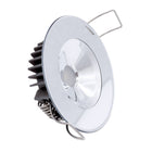 Lumitec Illusion Flush Mount LED Down Light  White  NonDimming  White Housing  MIrrored Housing 117143