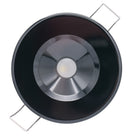 Lumitec Illusion Flush Mount LED Down Light  Warm White  Dimming  Black Housing 117159