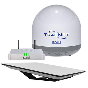 KVH HP Starlink Flat Panel Terminal Kit wTracNet Coastal Pro 5GWiFi Compact Terminal wTracNet Hub 721048010465