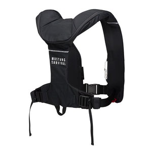 Mustang Elite 190 Offshore Inflatable PFD  Black MD3170130