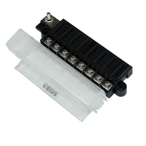Egis RT Fuse Block  8 Circuit wCover 8046