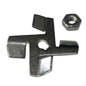 Jabsco 4Blade Chopper Kit wLock Nut f18590 Series Macerator Pumps 370562000