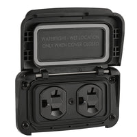 Scanstrut Ventura Series Dual AC Outlet  125V  20A SCVP1